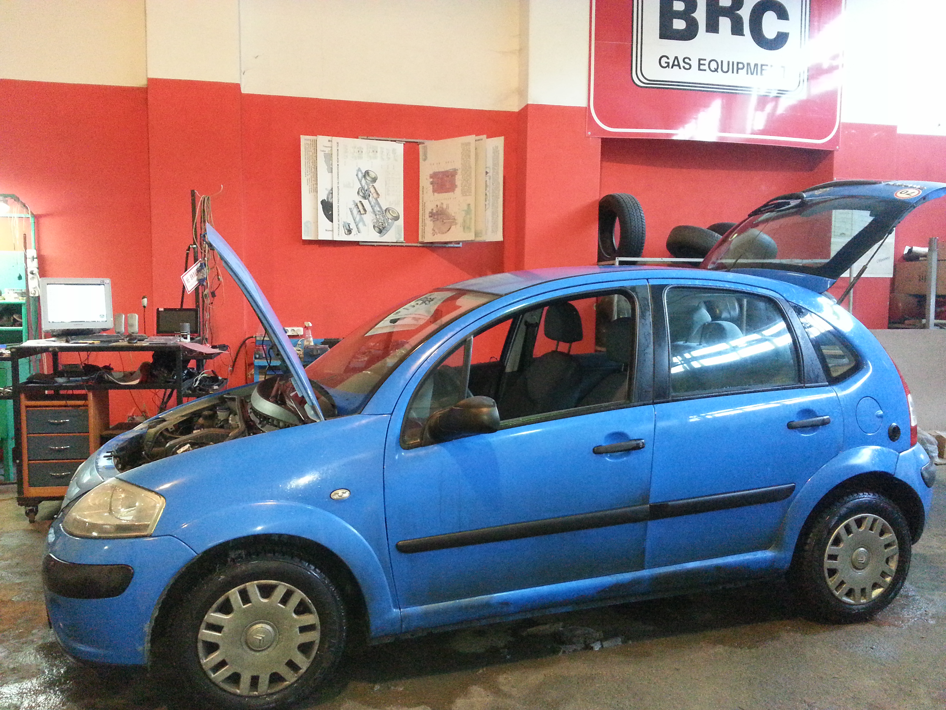 citroen C3 LPG BRC